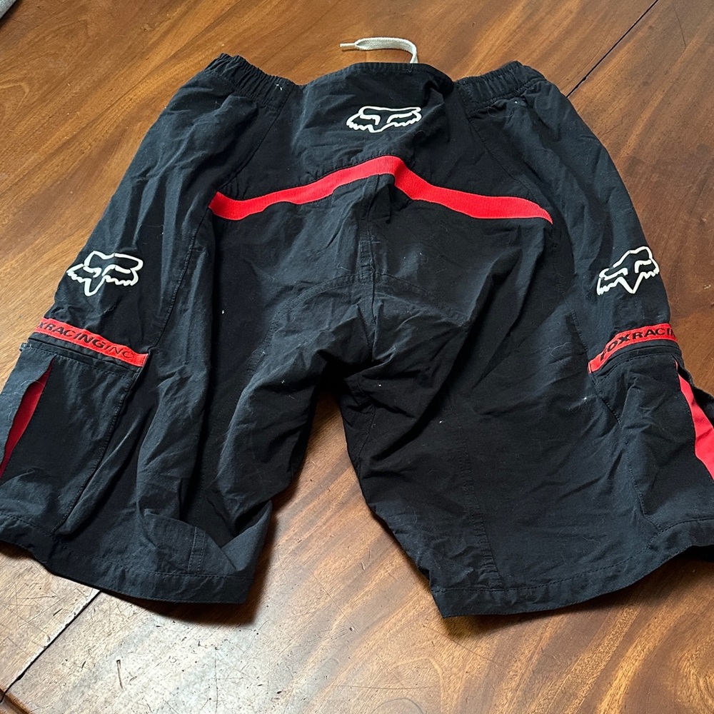 Fox Men's Cargo Shorts - Black and Red